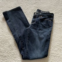 AG Adriano Goldschmied Jessie Curvy Boot Fit Jeans, Size 25R, Denim, Blue - £23.96 GBP