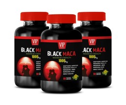 energy boost pre workout - BLACK MACA - bone health 3 BOTTLE - $39.23