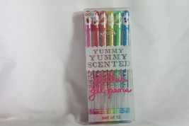 Teacher Crate (new) GLITTER GEL PENS - YUMMY YUMMY SCENTED SET OF 12 - £11.99 GBP