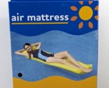 Inflatable Air Mattress Pool Raft Relax Swimming 72 in x 27 in Ages-14 u... - £12.62 GBP