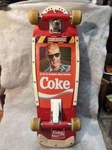 Vintage Coca-Cola Coke Max Headroom Variflex Skateboard 1987 C-C-Catch T... - $799.00