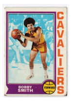 1974-75 Topps Basketball Bobby Smith #78 Cleveland Cavaliers Basketball Card VG - £1.55 GBP