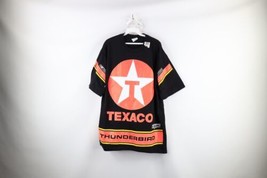 Deadstock Vintage 90s NASCAR Mens XL All Over Print Texaco Thunderbird T-Shirt - £67.60 GBP