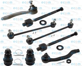 8Pcs Front Lower Ball Joints Rack Ends Sway Bar Link Honda Insight EX LX 1.3L - £122.26 GBP