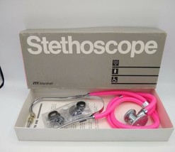 Vintage Marshall Stethoscope 22” Sprague Rappaport-Type 416-22-NPK Neon ... - £18.09 GBP