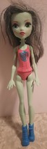 Monster High Frankie Stein 2015 Mattel Cheerleader Doll 11 Inch - £7.90 GBP