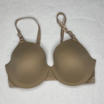 Warner’s 34C Nude Wireless Bra Lightly Lined No Side Effects Smooth Comfort - $25.00