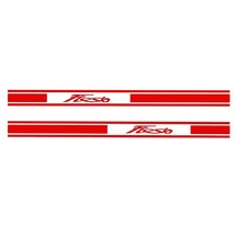 2Pcs Cover Vinyl Sticker For Car essoires Decor Decal Car Door Long Stripe Stick - £52.86 GBP