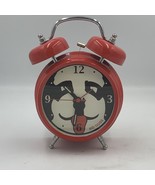 Vintage Big Dogs Brand BIG DOG Alarm Clock With Bells Read - $40.00