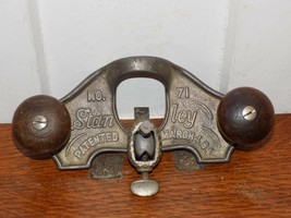 Vintage March 4, 1884 Stanley #71 Plane Cast Metal &amp; Wood handles - $173.25