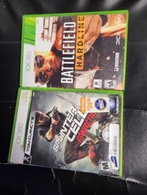 LOT OF 2:  Splinter Cell: Conviction [No Manual] +BATTLEFIELD HARDLINE[C... - £5.20 GBP