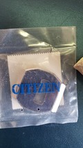 NEW Vintage 70&#39;s 80&#39;s Citizen Blue Stripe Watch Crystal &amp; Case Crystron ... - $37.99