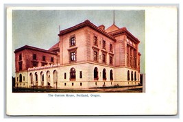 The Custom House Building Portland Oregon OR UNP Unused UDB Postcard W10 - £3.07 GBP