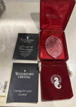 Waterford Crystal Ornament Songs Of Christmas Silent Night 1st Edition - $57.00