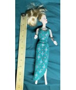 Vintage 1966 Barbie Doll w/ Light Brown Hair &amp; Green Eyes - Indonesia-He... - £14.90 GBP