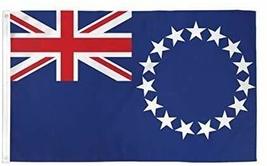 AES 3x5 Cook Islands Super Polyester Nylon Flag 3&#39;x5&#39; House Banner 90cm x 150cm  - £3.88 GBP