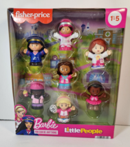 Barbie Fisher Price Little People YOU CAN BE ANYTHING Vet Ballerina Doct... - £21.26 GBP