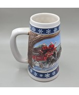 1995 Budweiser &quot; LIGHTING THE WAY HOME &quot; Beer Holiday Stein Mug Ceramart... - $255.92 MXN
