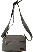 Soside Gray Canvas Crossbody Bag Small Travel Messenger Shoulder Purse M... - $14.84