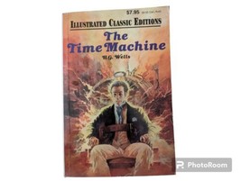 The Time Machine H.G. Wells Illustrated Classic Editions Paperback Book Baronet - £4.57 GBP