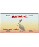 Louisiana Novelty State Background Blank Metal License Plate - £17.14 GBP