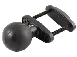 RAM Mount Square 2.5 inch Width Rail Clamp Base with 2.25&quot; D-Ball RAM-D-... - $72.27