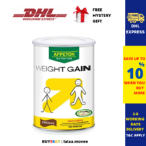 4 X 900g Appeton Weight Gain Powder for Adults Increase Body Weight DHL Express - £259.49 GBP