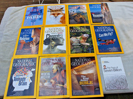 FEB-DEC 2011 National Geographic Magazines With Maps Very Good Condition 11 Issu - £5.58 GBP