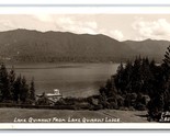 RPPC Lake Quinault From Lodge Washington WA Ellis Photo 2801 Postcard R20 - $5.89