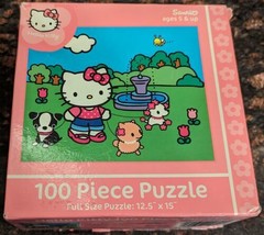 100 Piece Sanrio Hello Kitty Walking Dogs Puzzle, COMPLETE - $19.95