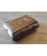 Handcrafted Armenian Wooden Box with Eternity Sign and Mount Ararat, Hom... - £38.27 GBP