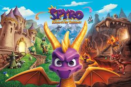 Spyro Reignited Trilogy Poster Video Game Art Print 14x21&quot; 24x36&quot; 27x40&quot; 32x48&quot; - £9.30 GBP+