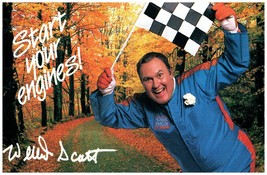 1987 Howard Johnson Road Rally Postcard Willard Scott Weatherman Checker... - $6.83