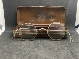 WW2 Carl Zeiss Jena Umbral Glasses With Original Metal Case - $327.68