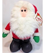 Ganz Jolly Santa Claus Talking Plush 1995 Christmas Holiday Doll Toy 10&quot;... - $82.30 CAD