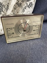 Vintage Airguide Instrument Company Barometer MCM 5”x4”x2” - £20.15 GBP