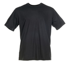 Blue Mountain YMK-1041 Men&#39;s Short Sleeve T-Shirt, Black, Large - $21.55