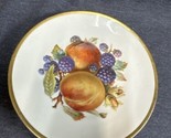 Vintage Mitterteich Bavaria Germany Dessert plate with Fruit/Gold Trim 7... - $9.41