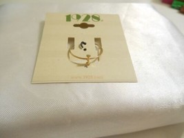 Department Store 1928 14K Gold Dipped Initial I Ring B974 - £11.31 GBP