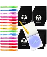 Invisible Ink Pen and Notebook Pack of 16 Party Favors for Kids Birthday... - £31.78 GBP