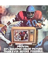 Magnavox Color 5020 Television 1980 Advertisement Football Vintage DWEE26 - $41.12 CAD