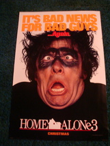 HOME ALONE 3 - MOVIE POSTER WITH PETER BEAUPRE - $21.00