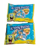 2 Lg Bags Spongebob Squarepants Krabby Patties Candy Gummy Individually ... - $308.63 MXN