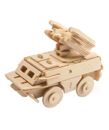 Antiaircraft Missile 3D Wooden Puzzle DIY 3 Dimensional Wood Build It Yo... - £5.49 GBP