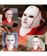 7-color Facial Mask Device, 138-LED Light Bead Mask Beauty Device, 7-in-... - $46.80