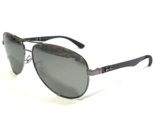 Ray-Ban Sunglasses RB8313 004/K6 Gunmetal Carbon Fiber Frames Mirrored L... - £111.93 GBP