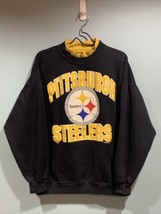 Vintage 1995 NFL NFLP Pittsburg Steelers Sweatshirt Dodger Tag Sz XL Mad... - £43.99 GBP