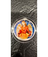 2002 USA Silver Eagle Colorized Guardian Angel , comes with the original... - $779.09 MXN