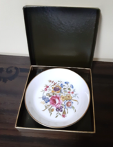 Vintage Rare Royal Worcester Porcelain saucer original box made in England - £13.92 GBP