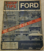 1967 Ford &quot; Shop Tips&quot; car &amp; truck  Galaxie Fairlane Falcon F100 F250 F3... - $20.00